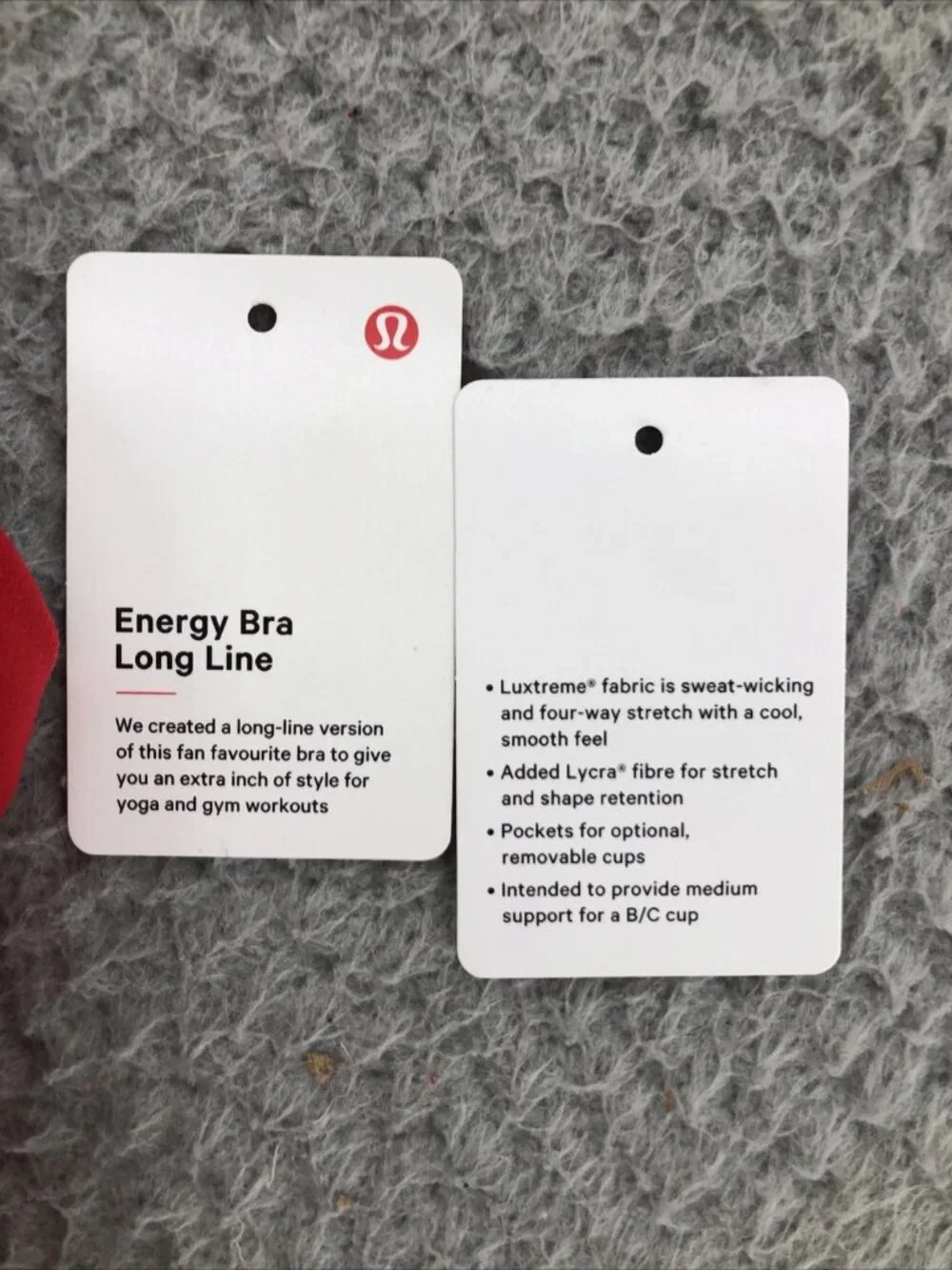 Lululemon Energy Bra Long Line Womens 6 Dark Red Crossback Lattice Straps Knit